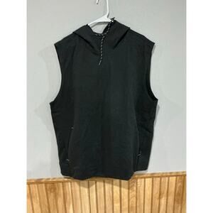 Old Navy Active Mens Sleeveless Hoodie Black Size 2XL